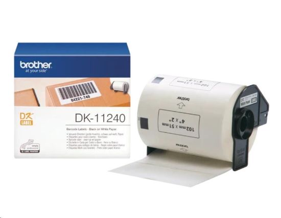 Obrázek BROTHER DK- 11240 (papírové / barcode 102 x 51mm - 600 ks)