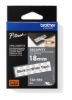 Obrázek BROTHER TZESE4 - kazeta TZ šířky 18mm, laminovaná TZE- SE4, bílá plombovací páska