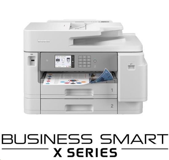 Obrázek BAZAR - BROTHER multifunkce inkoustová MFC-J5955DW - A3 tisk / A4 DUALSKEN - WIFI USB LAN 30ppm Poškozený obal (Komplet)