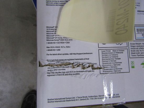 Obrázek BAZAR - BROTHER tiskárna laserová mono HL-1110E - A4, 20ppm, 600x600, 1MB, GDI, USB 2.0, bílá - pošk. obal