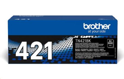 Obrázek BAZAR - BROTHER Toner TN- 421BK pro HL- L8260CDW/ HL- L8360CDW/ DCP- L8410CDW, 3.000 stran, Black - Poškozený obal (Komplet)