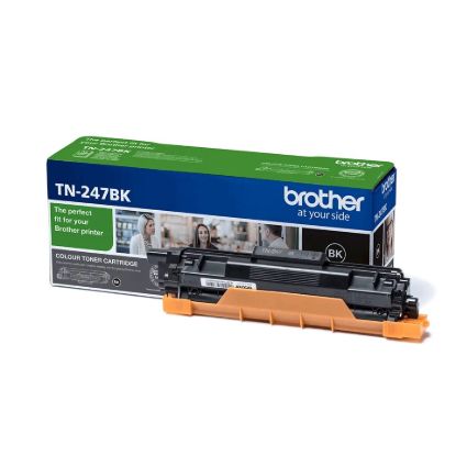 Obrázek BAZAR - BROTHER Toner TN- 247BK - PRO HLL3210 HLL3270 DCPL3510 DCPL3550 MFCL3730 MFCL3770 - cca 3000stran - Poškozený oba