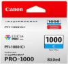 Obrázek Canon CARTRIDGE PFI- 1000C azurová pro ImagePROGRAF PRO- 1000 (675 str.)
