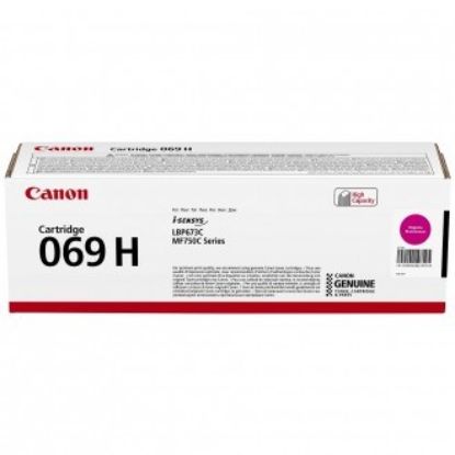 Obrázek Canon TONER CRG 069M H purpurový pro LBP673Cdw, MF752Cdw, MF754Cdw, MF752Cdw II a MF754Cdw II (5 500 str.)