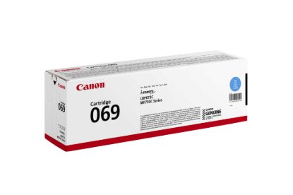 Obrázek Canon TONER CRG 069 C azurová pro LBP673Cdw, MF752Cdw, MF754Cdw, MF752Cdw II a MF754Cdw II (1 900 str.)