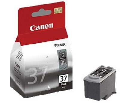 Obrázek Canon CARTRIDGE PG-37 BK černý pro MP140, MP190, MP210, MP220, iP1800, iP1900, iP2500,  iP2600 (220 str.)
