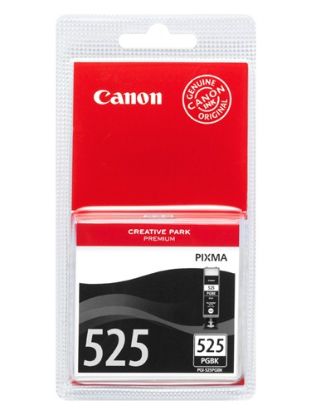 Obrázek Canon CARTRIDGE PGI-525BK černá pro Pixma IP4850, IP4950, IX6550, MG5x50,MG6150, MG6250, MG8X50 (340 str.)