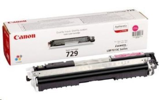 Obrázek Canon TONER CRG-729M purpurový pro i-Sensys LBP7010C , LBP7010C, LBP7018C (1 000 str.)