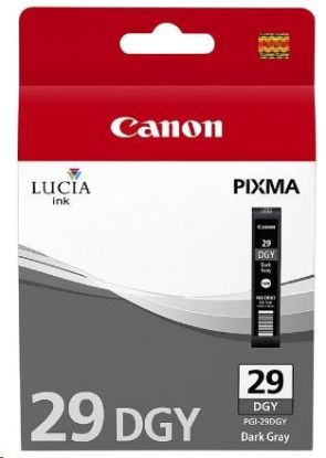 Obrázek Canon CARTRIDGE PGI-29 DGY tmavě šedá pro PIXMA PRO-1 (710 str.)