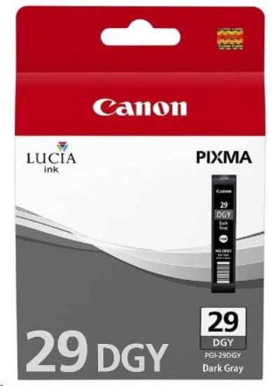 Obrázek Canon CARTRIDGE PGI-29 DGY tmavě šedá pro PIXMA PRO-1 (710 str.)