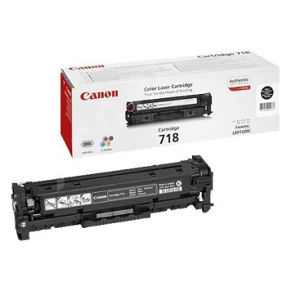 Obrázek Canon TONER CRG-718 BK černý TWIN-PACK pro i-Sensys LBP7200CDN, LBP7210Cdn, LBP7660CDN, LBP7680CX, MF724Cdw (6 800 str.)