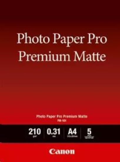 Obrázek Canon fotopapír PREMIUM MATTE PM-101,  A4, 20ks, 210g/m