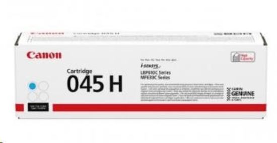Obrázek Canon TONER  CRG-045H C azurový pro i-SENSYS LBP611Cn, LBP613Cdw, MF631Cn, MF633Cdw, MF635Cx (2200 str.)