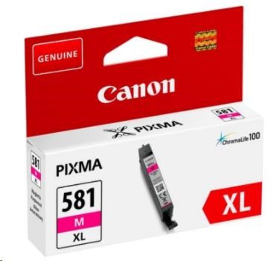 Obrázek Canon CARTRIDGE PGI-581XL purpurová pro PIXMA TS615x, TS625x, TS635x, TR7550, TS815x (466 str.)