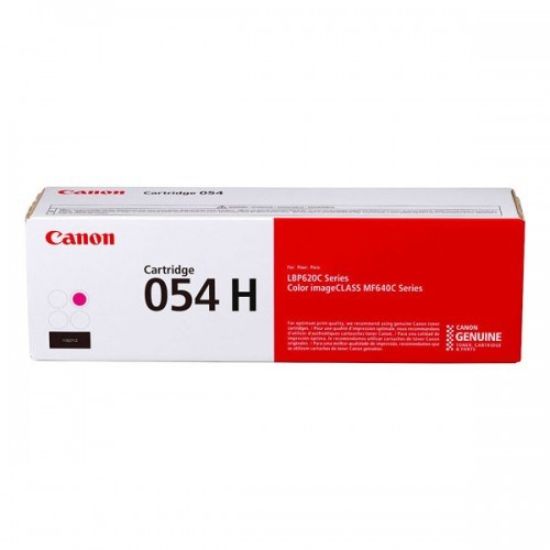 Obrázek Canon TONER CRG-054H purpurový pro LBP621Cw, LBP623Cdw, MF641Cw, MF643Cdw (2 300 str.)