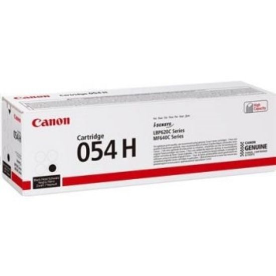Obrázek Canon TONER CRG-054H černý pro LBP621Cw, LBP623Cdw, MF641Cw, MF643Cdw (3 100 str.)