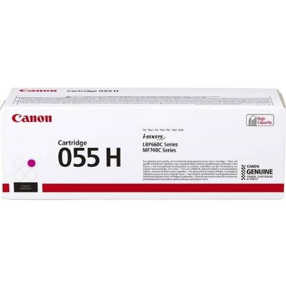 Obrázek Canon TONER CRG-055H purpurový pro i-SENSYS LBP663Cdw, LBP664Cx, MF742Cdw, MF744Cdw (5 900 str.)