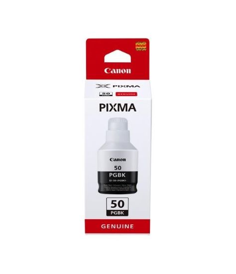 Obrázek Canon BJ INK GI-50 PG Black Ink Bottle pro Canon PIXIMA G7050,G6050,G5050,GM4040 GM4050,GM2050 (6000 str.)