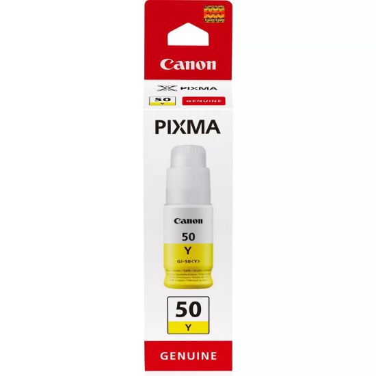 Obrázek Canon BJ INK GI-50 Yellow Ink Bottle pro Canon PIXMA G6050, G5050, G7050, G7040 (7700 str.)