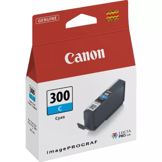 Obrázek Canon CARTRIDGE PFI-300 C azurová pro imagePROGRAF PRO-300