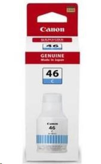 Obrázek Canon Cartridge GI-46 C azurová pro Maxify GX6040, GX6050, GX7040 a GX7050 pro (14 000 str.)