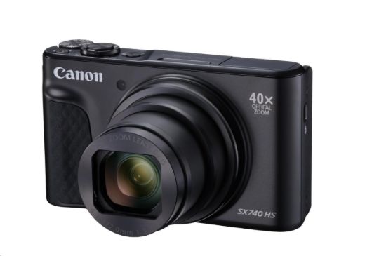 Obrázek Canon PowerShot SX740 HS Lite, 20.3Mpix, 40x zoom, WiFi, 4K video - stříbrný