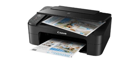 Obrázek Canon PIXMA Tiskárna TS3350 black - barevná, MF (tisk, kopírka, sken, cloud) poškozený obal - BAZAR