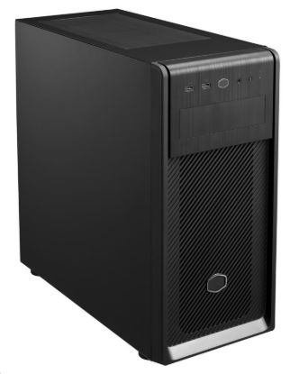 Obrázek Cooler Master case Elite 500 ODD, ATX, Průhledná bočnice, 1x 120mm Fan, Černá