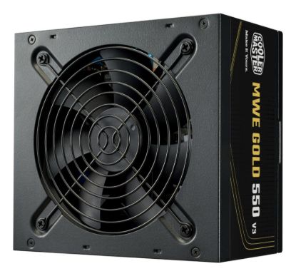 Obrázek Cooler Master zdroj MWE Gold 550W V3, 120mm, 80+ Gold, ATX 3.1