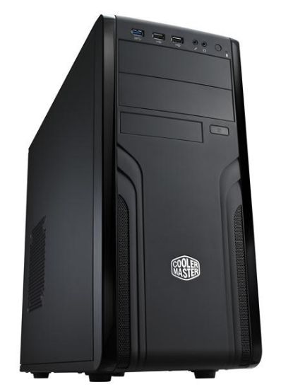 Obrázek BAZAR Cooler Master case Force 500, ATX, Mid Tower, černá, bez zdroje - POŠKOZENÝ OBAL