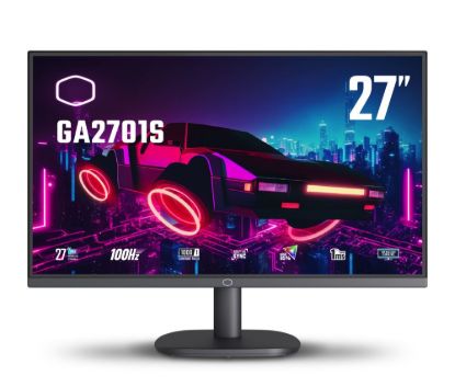Obrázek BAZAR - Cooler Master LCD - 27", 1920x1080, 100Hz, 1000:1, 250cd/m2, 1ms, 1xHDMI, 1xVGA, IPS - Poškozený obal (Komplet)