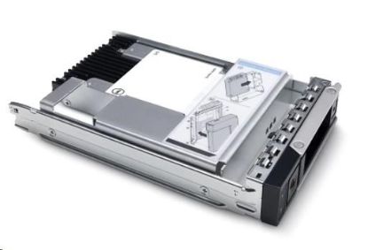 Obrázek DELL 960GB SSD SATA Mixed Use 6Gbps 512e 2.5in with 3.5in Hot-plug CK T360, T560, R360,R450,R550, R660, R760, Rxx5...