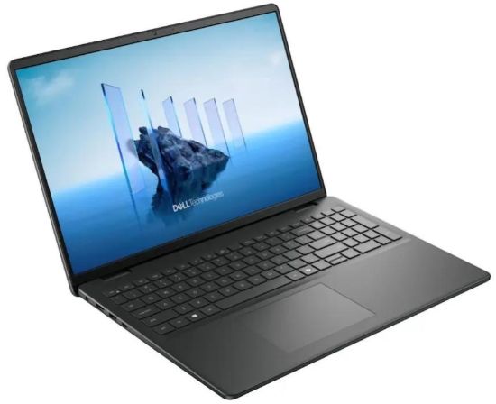 Obrázek DELL NTB 16 DC16250/C5-120U/16GB/512GB SSD/16" FHD+ /Integrated/FgrPr/3 Cell/65W/WLAN/Backlit Kb/W11 Pro/3Y PS NBD