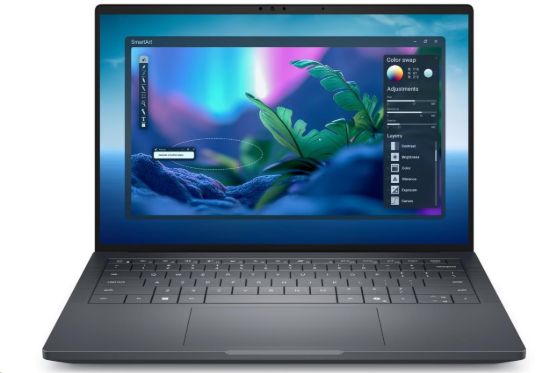 Obrázek DELL NTB Pro Max Premium 14 MA14250/U7-265H/32GB/1TSSD/14" FHD+/IR Cam/RTX 1000/130W Type-C/WLAN/Bck. Kb/W11P/3Y PS NBD