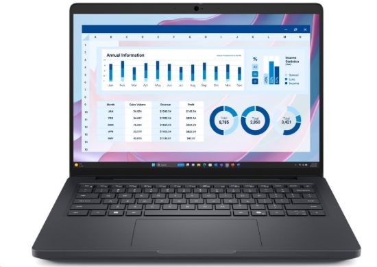 Obrázek DELL NTB Pro Max 14 MC14255/AMD Ryzen AI 7 PRO/16GB/512SSD/14" FHD+ /100W Type-C/WLAN/Backlit Kb/W11 Pro/3Y PS NBD