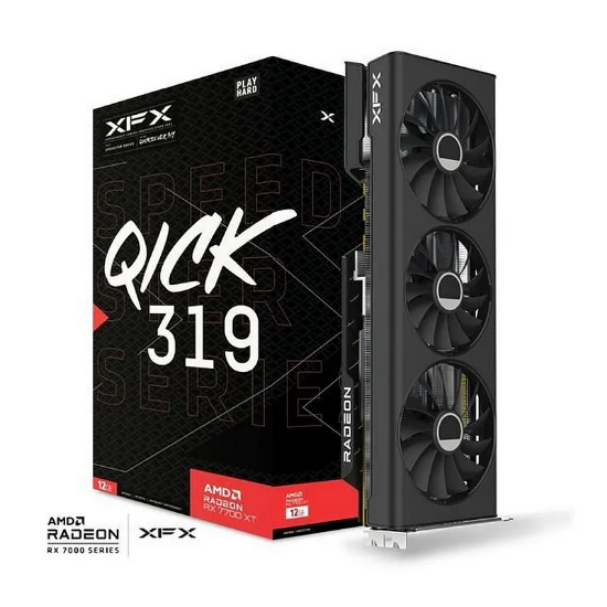 Obrázek XFX Speedster QICK 319 AMD Radeon RX-7700 XT 12GB GDDR6