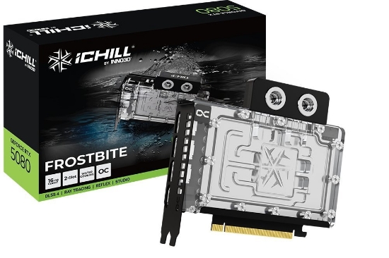 Obrázek INNO3D NVIDIA GEFORCE RTX 5080 iCHILL X3 16GB GDDR7
