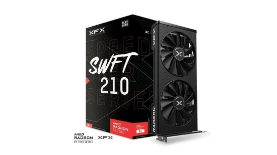 Obrázek XFX Speedster SWFT 210 AMD Radeon RX 7600 CORE 8GB