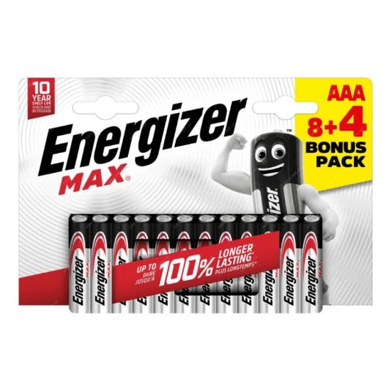 Obrázek Energizer LR03/12 Max AAA 8+4 zdarma