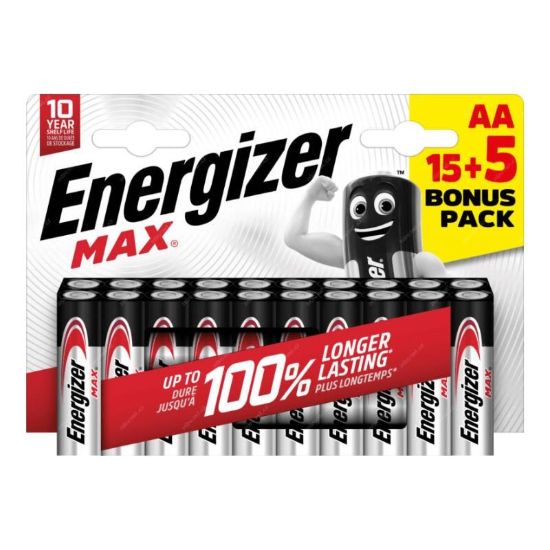 Obrázek Energizer LR6/20 Max AA 15+5 zdarma