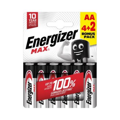 Obrázek Energizer LR6/ 6 Max AA 6 pack