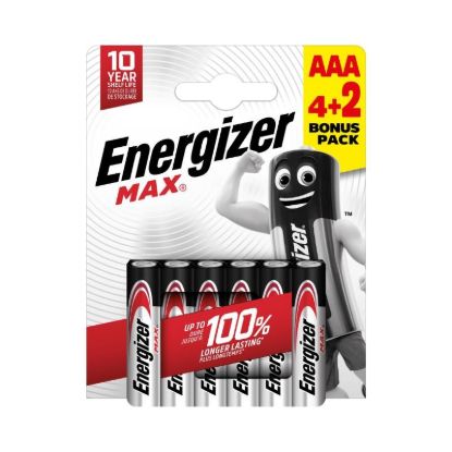 Obrázek Energizer LR03/ 6 Max AAA 6 pack