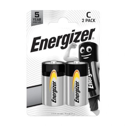 Obrázek Energizer LR14/2 Everyday C Malý monočlánek 2pack Alkalické