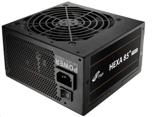 Obrázek Fortron zdroj 650W HEXA 85+ PRO 650, full range, ATX, Bronze, DC/DC