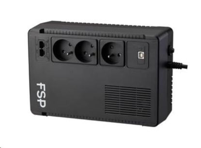 Obrázek Fortron UPS FSP ECO 800 FR, 800 VA / 480 W, USB, RJ45, line interactive