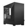 Obrázek FRACTAL DESIGN skříň Pop Mini Silent Black TG Clear Tint, 2x USB 3.0, bez zdroje, mATX