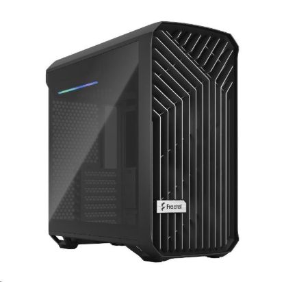 Obrázek FRACTAL DESIGN skříň Torrent Compact Black TG Dark Tint, USB 3.1 Type-C, 2x USB 3.0, bez zdroje, E-ATX