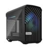 Obrázek FRACTAL DESIGN skříň Torrent Nano RGB Black TG Light Tint, USB 3.1 Type- C, 2x USB 3.0, bez zdroje, mITX