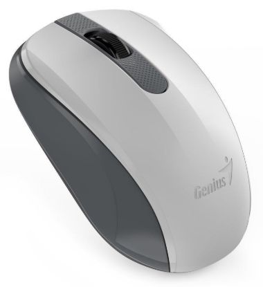 Obrázek GENIUS myš NX- 8008S/ 1200 dpi/ bezdrátová/ tichá/ BlueEye senzor/ bílošedá