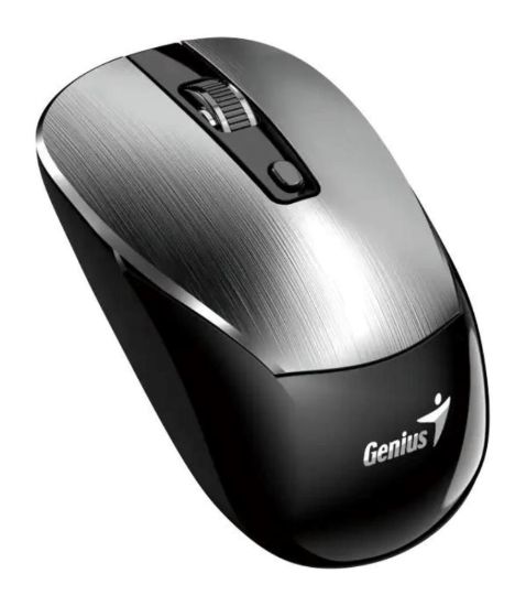 Obrázek GENIUS myš NX-7125 Silver/ 1200 dpi/ bezdrátová/ Copilot/ stříbrná